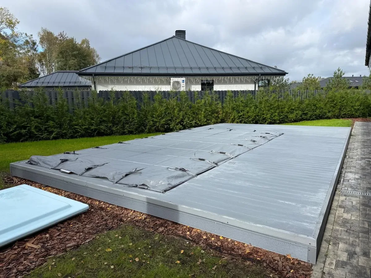 Покрывало Laguna Cover Mesh — установка в Архангельске