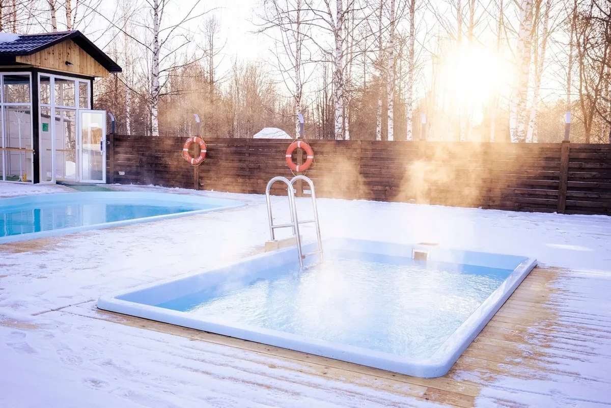 Композитный бассейн Laguna 4 — установка в Архангельске