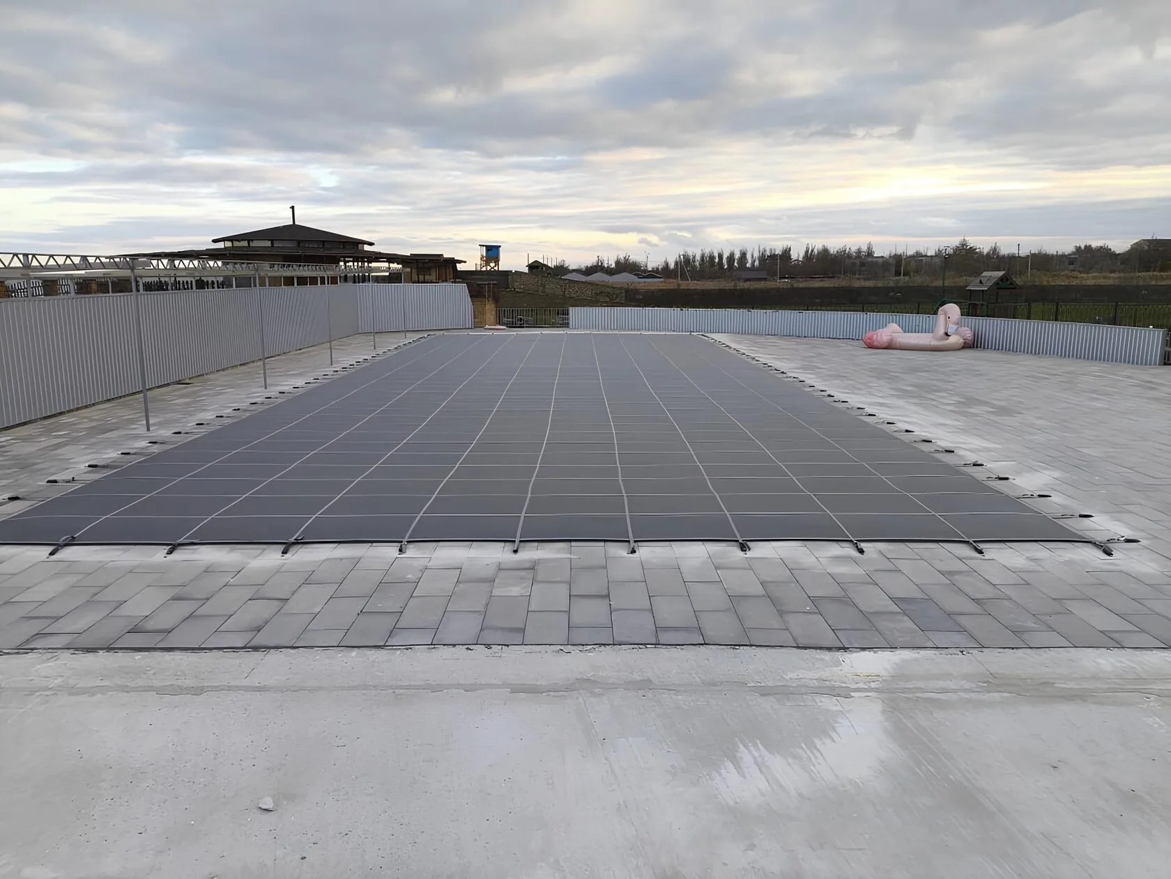 Защитное покрывало для бассейна в Архангельске