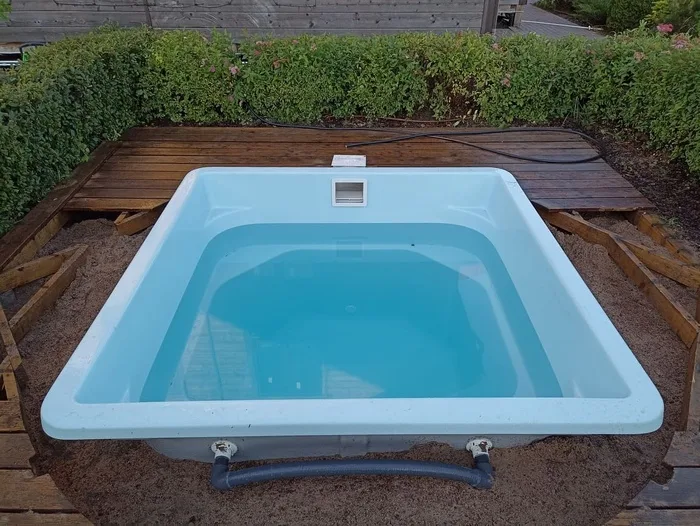 Композитная купель Laguna 2 — установка в Архангельске